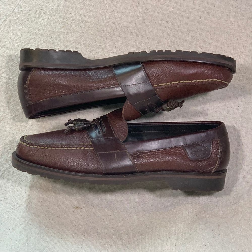 H.S. Trask Tassel Loafers Mens Size 9.5M - Picture 11 of 16